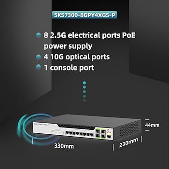 Amazon.co.jp: XikeStore L2マネージドネットワークスイッチ POE